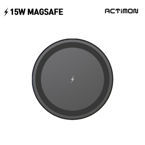 엑티몬 15W 고속 맥세이프 무선 패드 M-MAG-HOME1