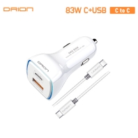 드리온 차량용 83W 충전기 (C+USB포트) (C to C) DR-CC-PD65W+18W-CP
