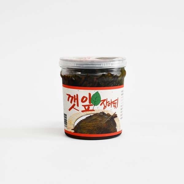 깻잎장아찌 (국내산 깻잎)