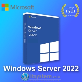 [P73-08334] Windows Svr Std 2022 64Bit Korean 1pk DSP OEI DVD 16 Core