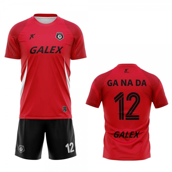 커스텀 풋볼 유니폼 세트 레드 GF5600 RD