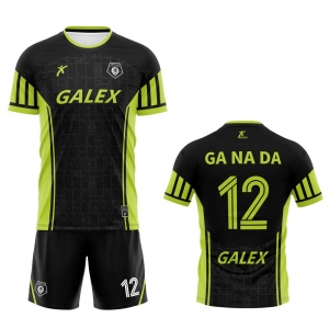 커스텀 풋볼 유니폼 세트 블랙 GF5601 BK