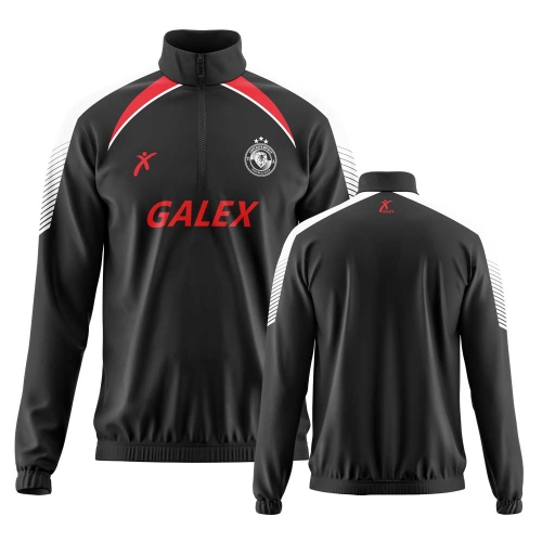 커스텀 하프집업 윈드브레이커 블랙 GA5932 BK