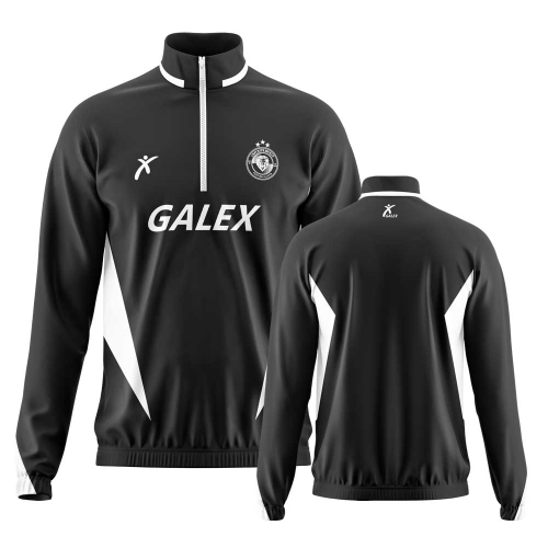 커스텀 하프집업 윈드브레이커 블랙 GA5933 BK