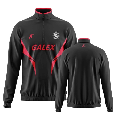 커스텀 하프집업 윈드브레이커 블랙 GA5935 BK