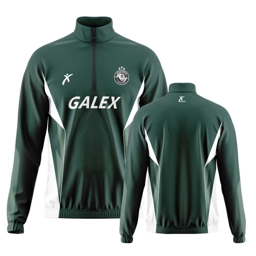 커스텀 하프집업 윈드브레이커 그린 GA5937 GN