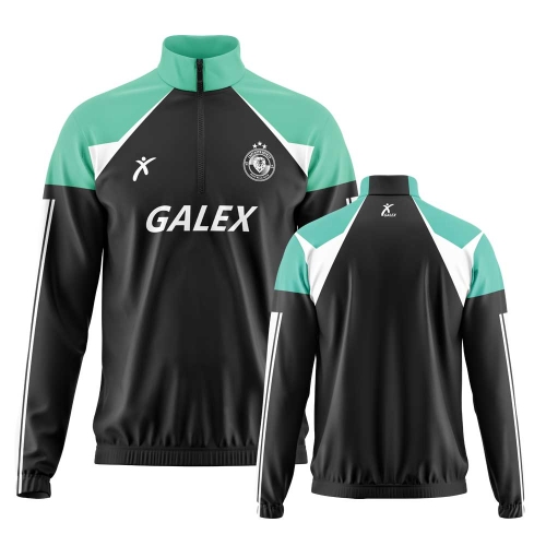 커스텀 하프집업 윈드브레이커 블랙 GA5402 BK