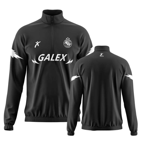 커스텀 하프집업 윈드브레이커 블랙 GA5401 BK