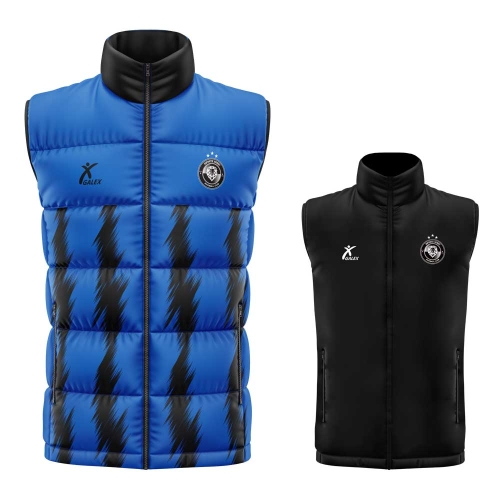 커스텀 양면 패딩 베스트 블루 GA5940 BL