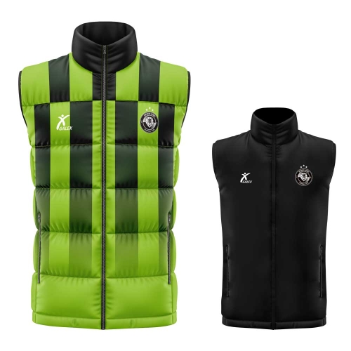 커스텀 양면 패딩 베스트 그린 GA5946 GN