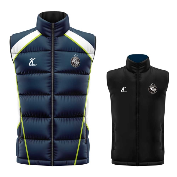 커스텀 양면 패딩 베스트 네이비 GA5947 NV