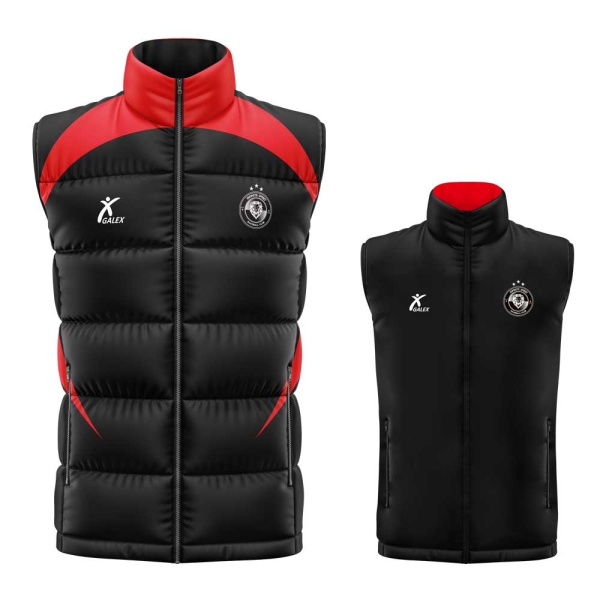 커스텀 양면 패딩 베스트 레드 GA5950 RD