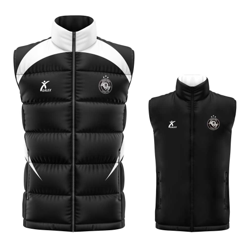 커스텀 양면 패딩 베스트 화이트 GA5950 WH