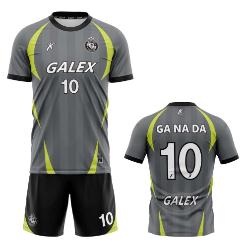 커스텀 풋볼 유니폼 세트 그레이 GF5305 GR