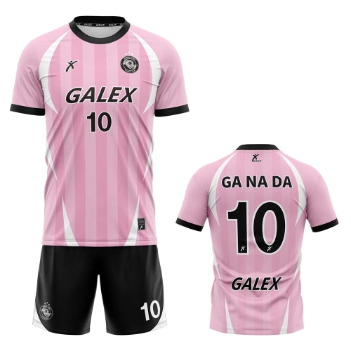 커스텀 풋볼 유니폼 세트 핑크 GF5305 PK