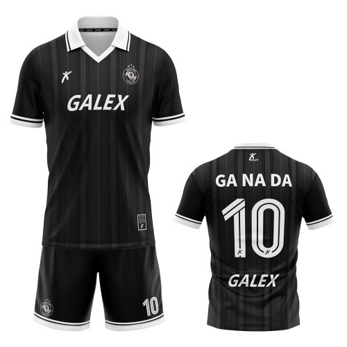 커스텀 풋볼 유니폼 세트 블랙 GF5911 BK