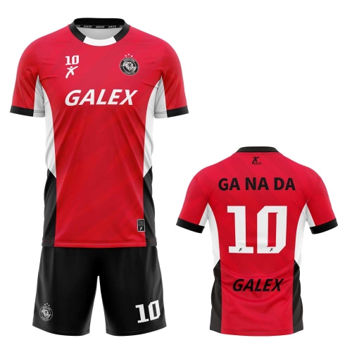 커스텀 풋볼 유니폼 세트 레드 GF5912 RD