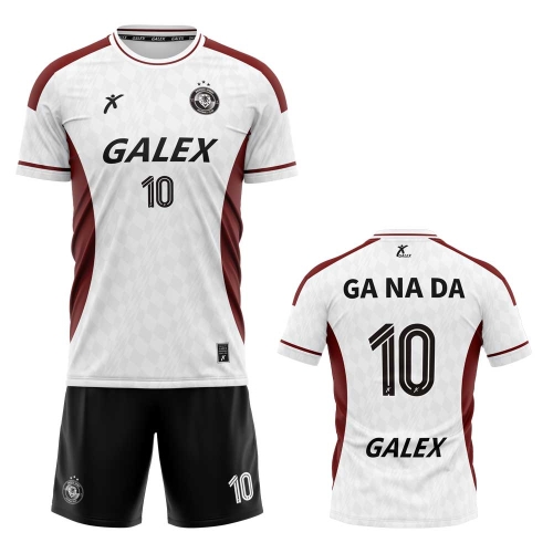 커스텀 풋볼 유니폼 세트 버건디 GF5914 BD