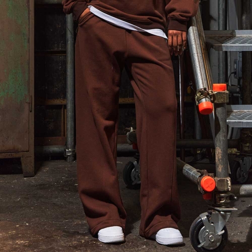 레트로 커브드 스웨트 팬츠 브라운 GA5752 BR