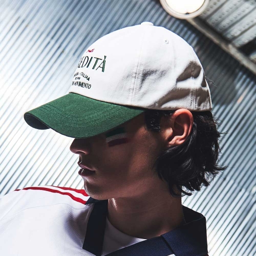 레트로 배색 볼캡 그린 GA5970 GN