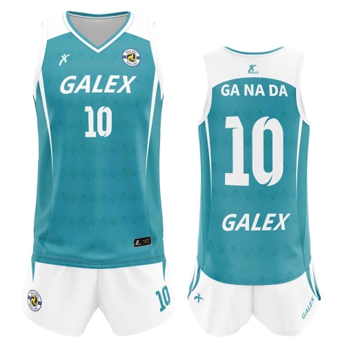 커스텀 배구 유니폼 세트 민트 GV6940 MT