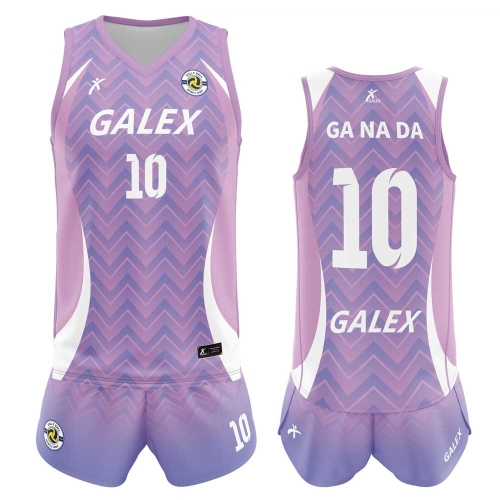 커스텀 배구 유니폼 세트 핑크 GV6944 PK