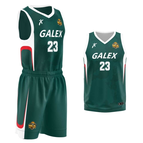 커스텀 농구 유니폼 세트 그린 GB6930 GN