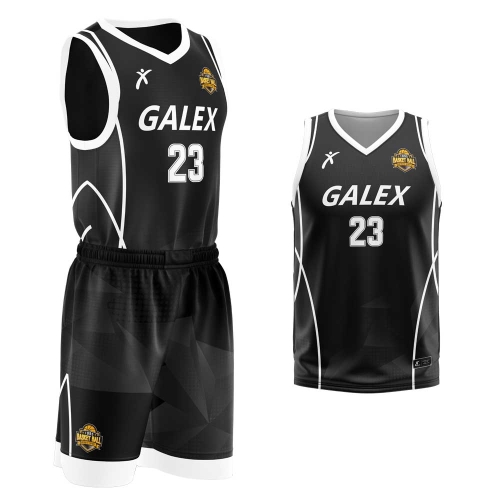 커스텀 농구 유니폼 세트 블랙 GB6931 BK
