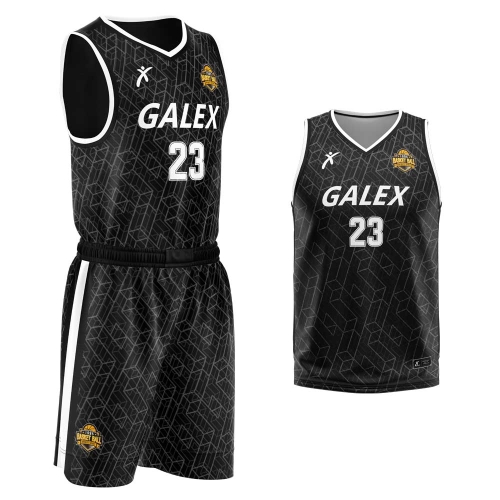 커스텀 농구 유니폼 세트 블랙 GB6933 BK