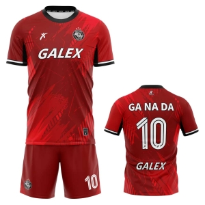 커스텀 풋볼 유니폼 세트 레드 GF6900 RD