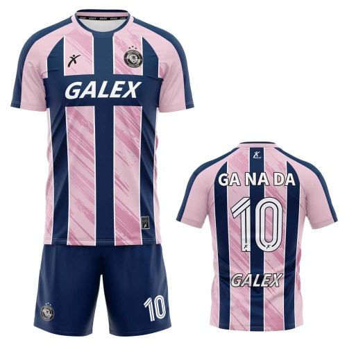 커스텀 풋볼 유니폼 세트 핑크 GF6901 PK