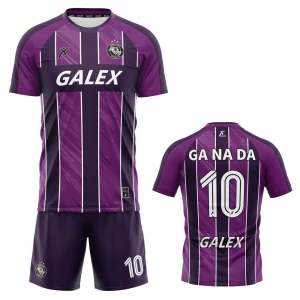 커스텀 풋볼 유니폼 세트 퍼플 GF6901 PP