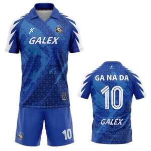 커스텀 풋볼 유니폼 세트 블루 GF6902 BL