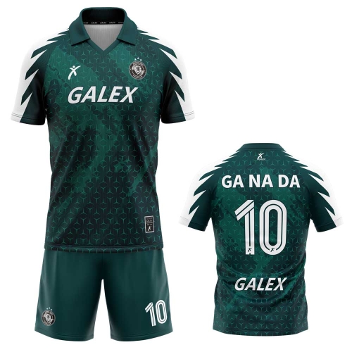 커스텀 풋볼 유니폼 세트 그린 GF6902 GN