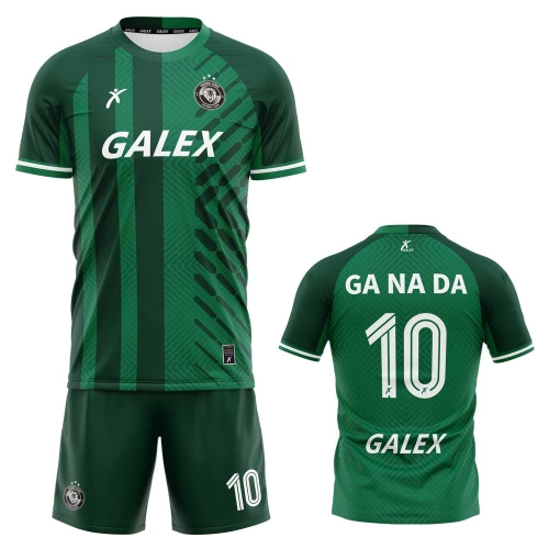 커스텀 풋볼 유니폼 세트 그린 GF6904 GN
