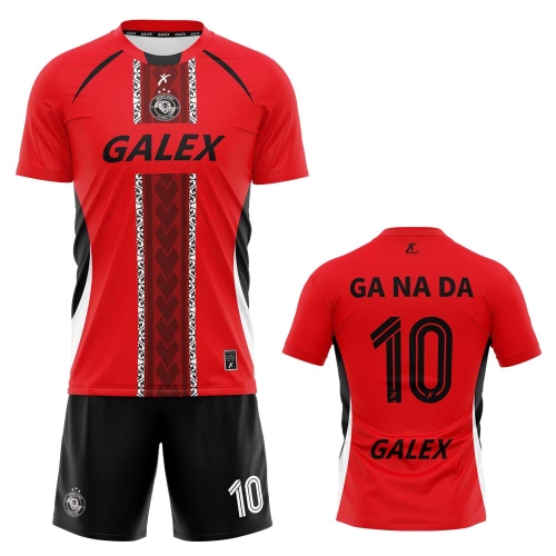 커스텀 풋볼 유니폼 세트 레드 GF6905 RD