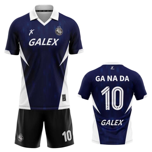 커스텀 풋볼 유니폼 세트 네이비 GF6911 NV