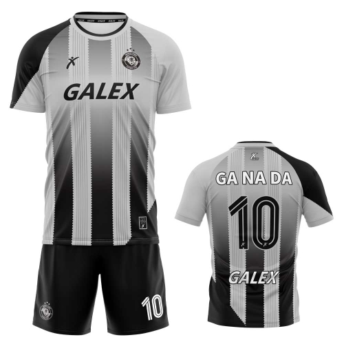 커스텀 풋볼 유니폼 세트 그레이 GF6914 GR