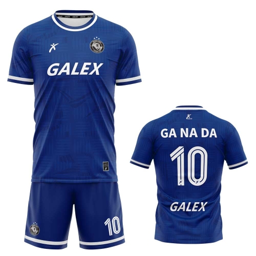 커스텀 풋볼 유니폼 세트 블루 GF6916 BL
