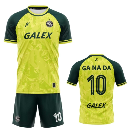 커스텀 풋볼 유니폼 세트 그린 GF6917 GN