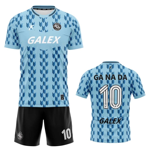 커스텀 풋볼 유니폼 세트 스카이블루 GF6921 SB