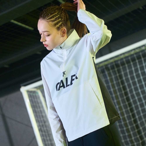 풋볼 로고 하프집업 화이트 GA6540 WH