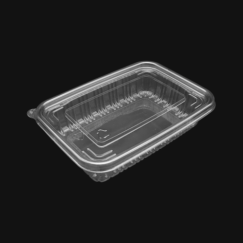[직] 사각 샐러드 반찬 포장용기 VSP-006 (투명) 박스/600세트