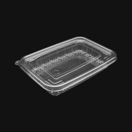 [직] 사각 샐러드 반찬 포장용기 VSP-005 (투명) 박스/600세트