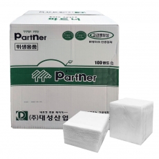 [Y출] 파트너 테이블 네프킨 100밴드 박스/100밴드