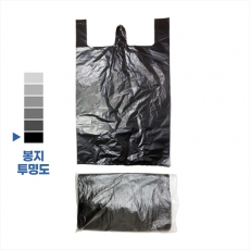 손잡이 비닐봉지 시장봉투 024-5호 (검정) 박스/10봉/1000장