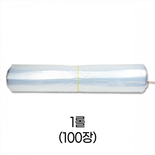 업소용 덕용 투명위생백 PE봉투-7호 (38x49) 1롤/100장