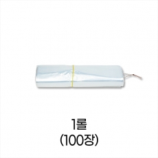 업소용 덕용 투명위생백 PE봉투-4호 (21x31) 1롤/100장