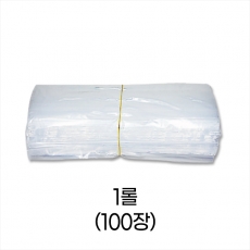 업소용 덕용 투명지퍼백-9호 (30x40) 1롤/100장