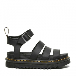 닥터마틴 블레어 레더 스트랩 샌들 블랙 24235001